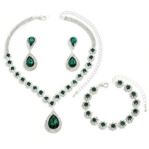 Shining Diva Fashion Necklace Jewellery Set for Women Latest Stylish Fancy Earrings
